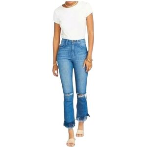 Show Me Your MuMu High Rise Blue Jeans